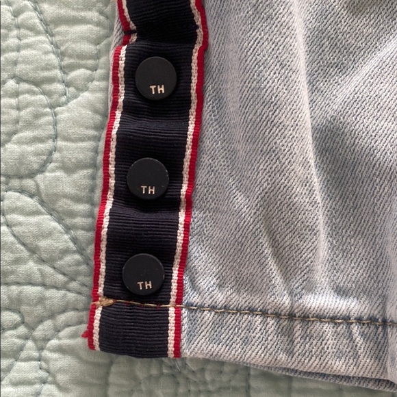 Tommy Hilfiger Tribeca Skinny Jeans with Ankle Snaps - Picture 3 of 4